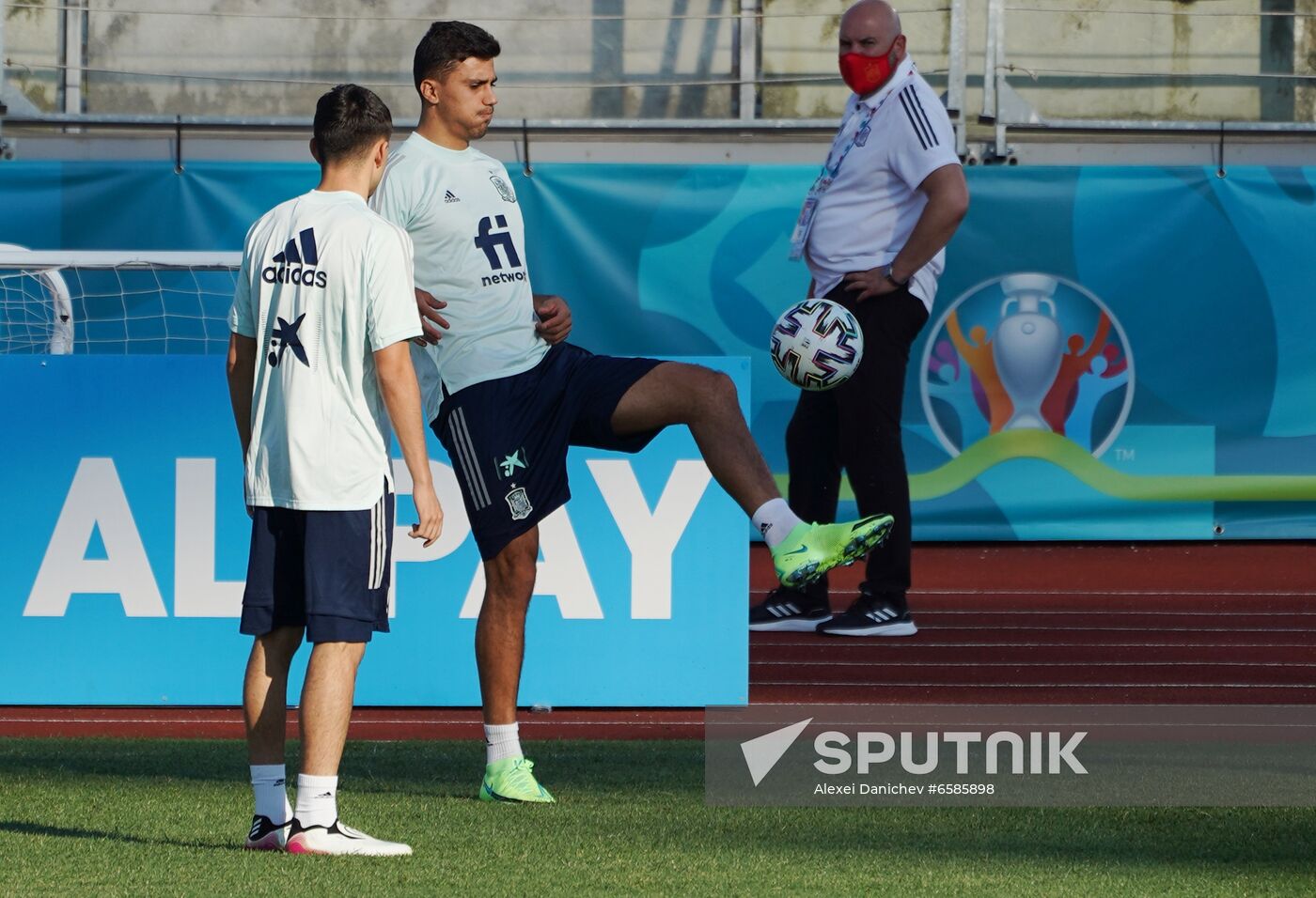 Russia Soccer Euro 2020 Spain Training Session
