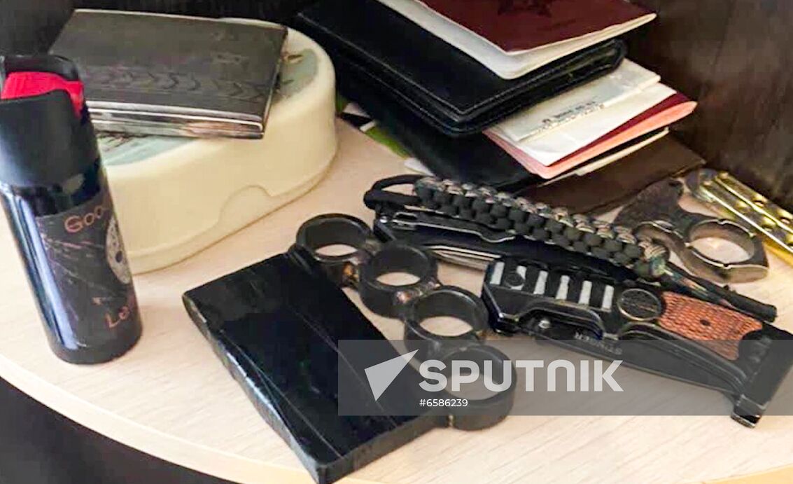 Russia Ukraine Terrorists Detention