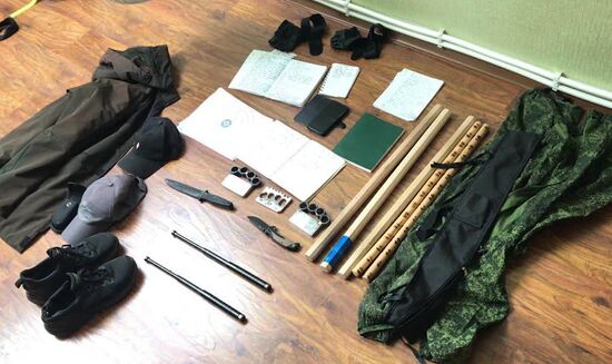 Russia Ukraine Terrorists Detention