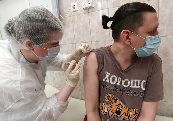 Russia Coronavirus Vaccination