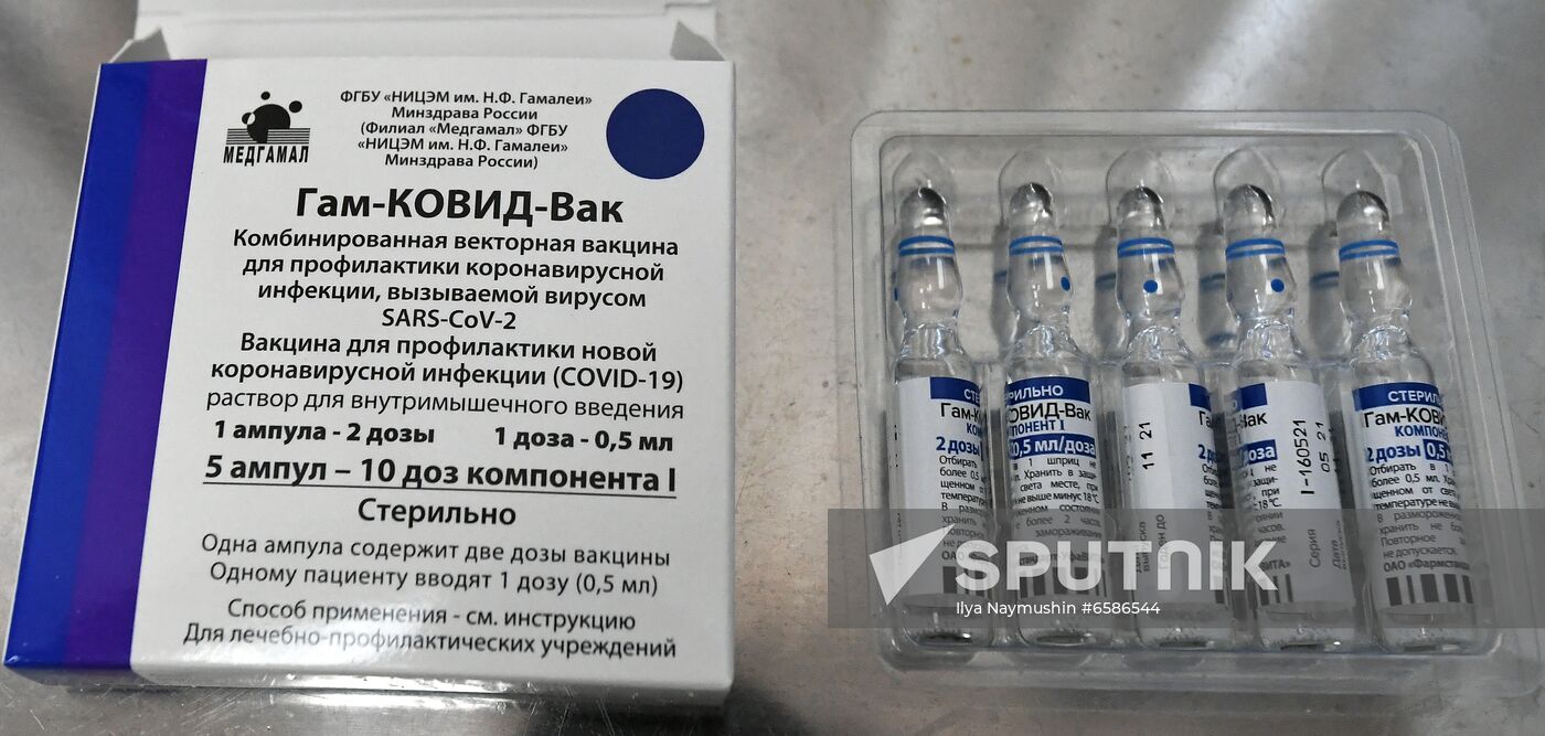 Russia Coronavirus Vaccination
