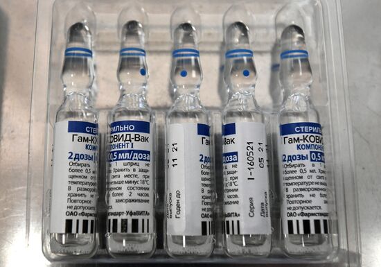 Russia Coronavirus Vaccination