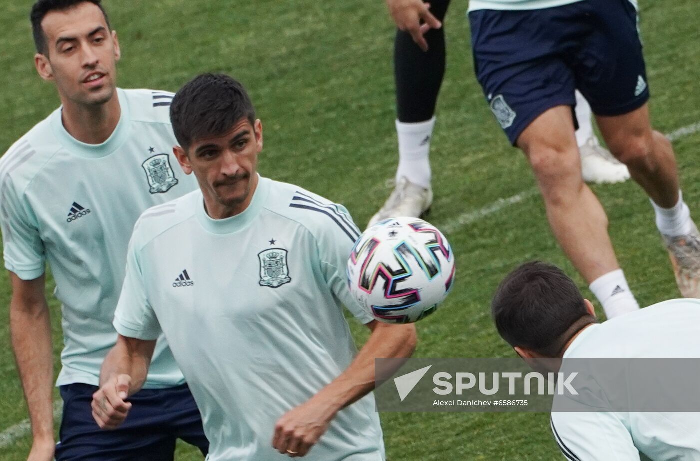 Russia Soccer Euro 2020 Spain Training Session