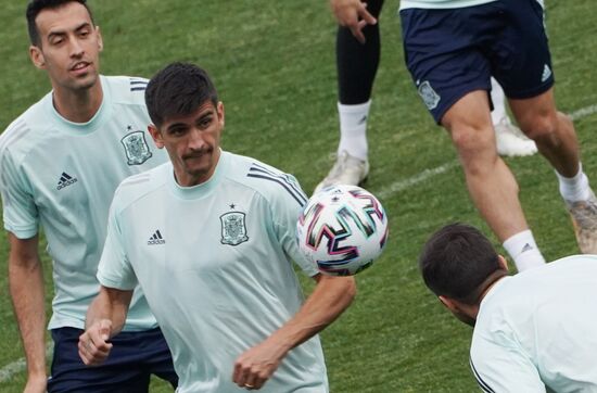 Russia Soccer Euro 2020 Spain Training Session