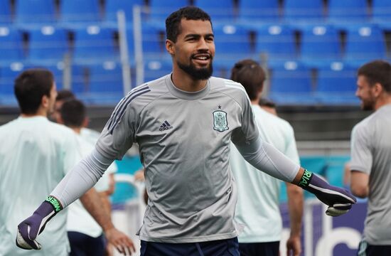 Russia Soccer Euro 2020 Spain Training Session