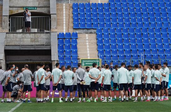 Russia Soccer Euro 2020 Spain Training Session