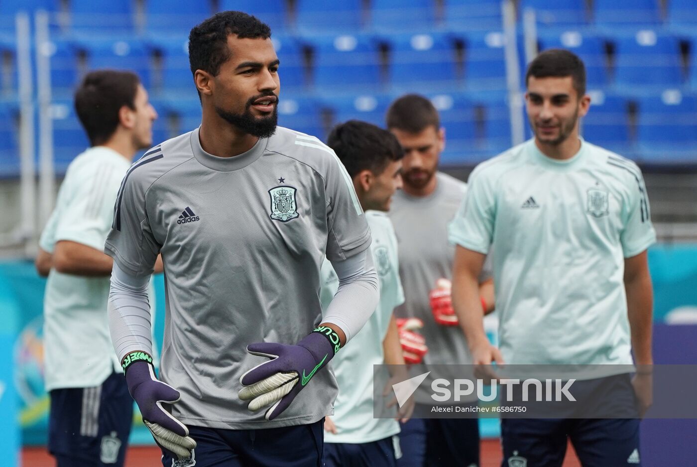Russia Soccer Euro 2020 Spain Training Session