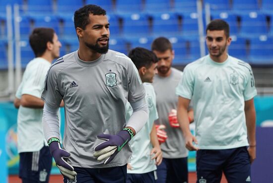 Russia Soccer Euro 2020 Spain Training Session