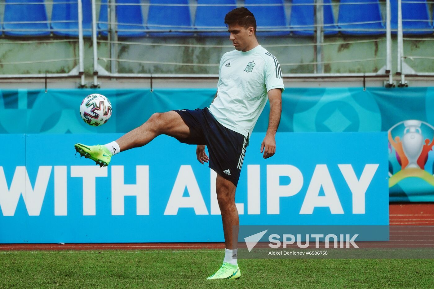 Russia Soccer Euro 2020 Spain Training Session