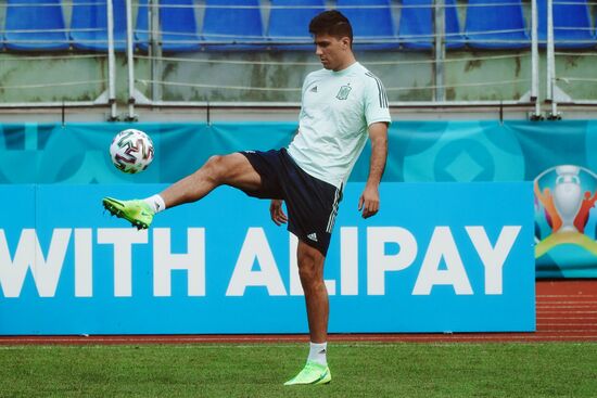 Russia Soccer Euro 2020 Spain Training Session
