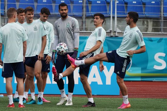 Russia Soccer Euro 2020 Spain Training Session
