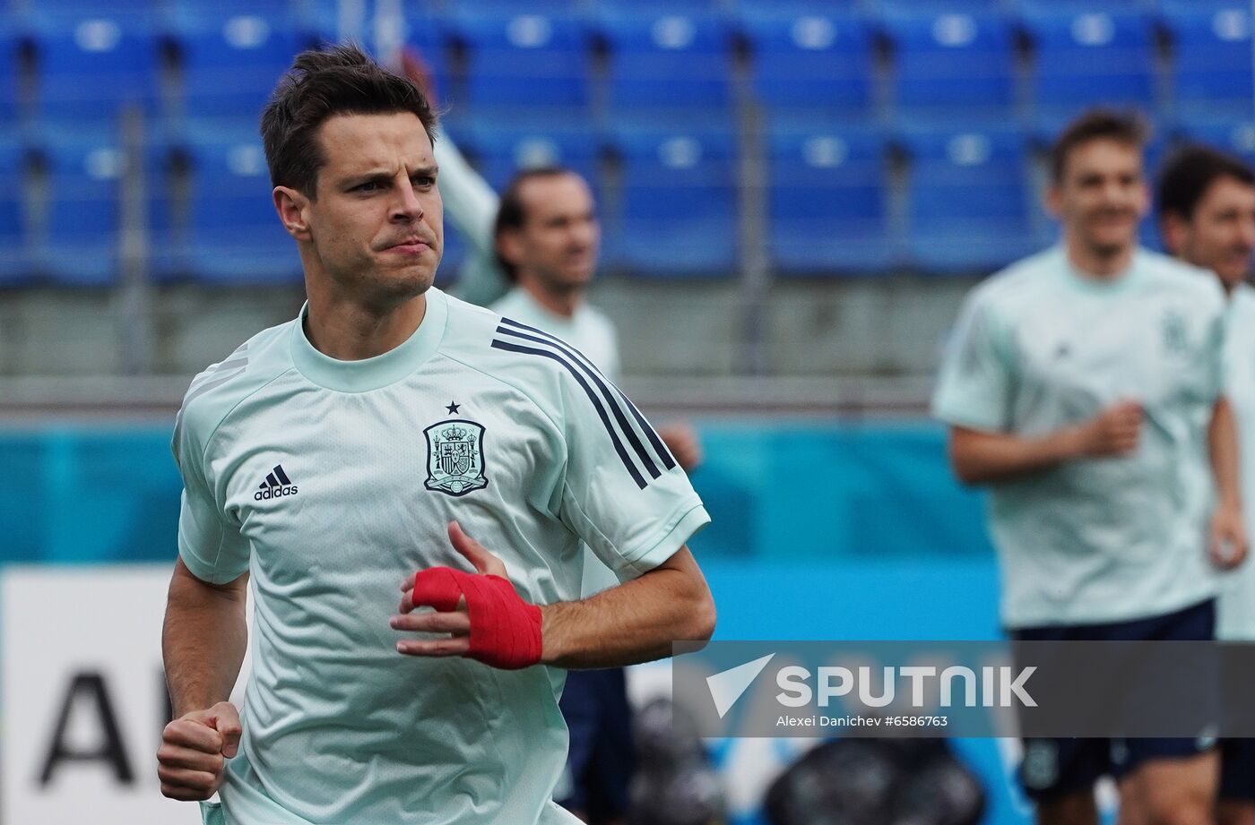 Russia Soccer Euro 2020 Spain Training Session