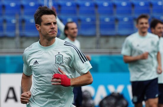 Russia Soccer Euro 2020 Spain Training Session