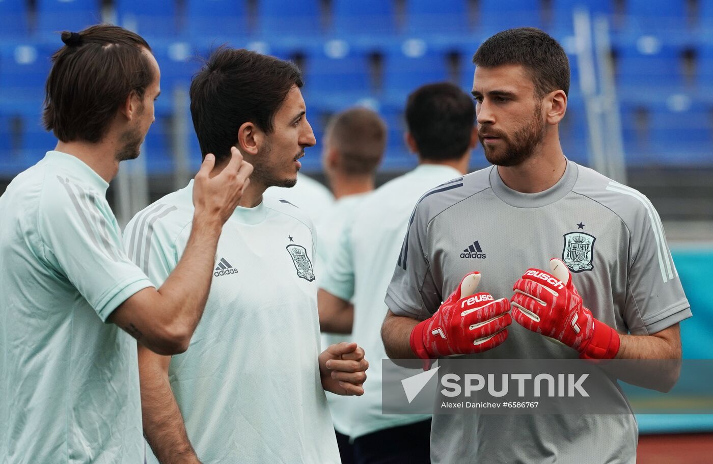 Russia Soccer Euro 2020 Spain Training Session