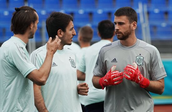 Russia Soccer Euro 2020 Spain Training Session
