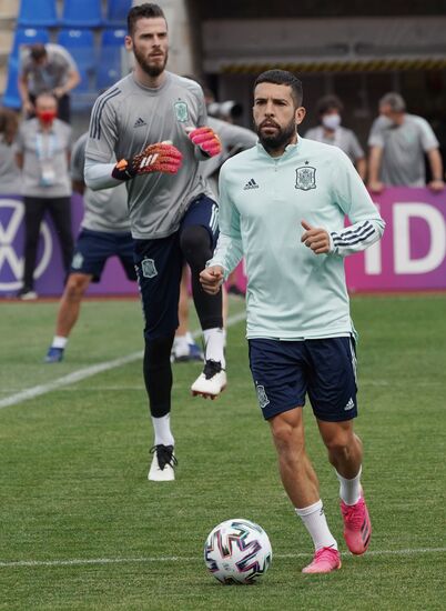 Russia Soccer Euro 2020 Spain Training Session