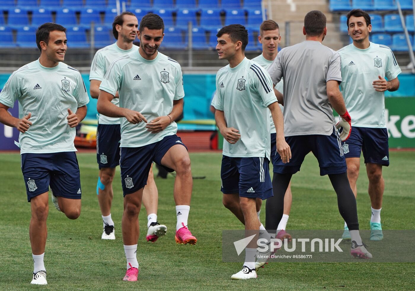 Russia Soccer Euro 2020 Spain Training Session