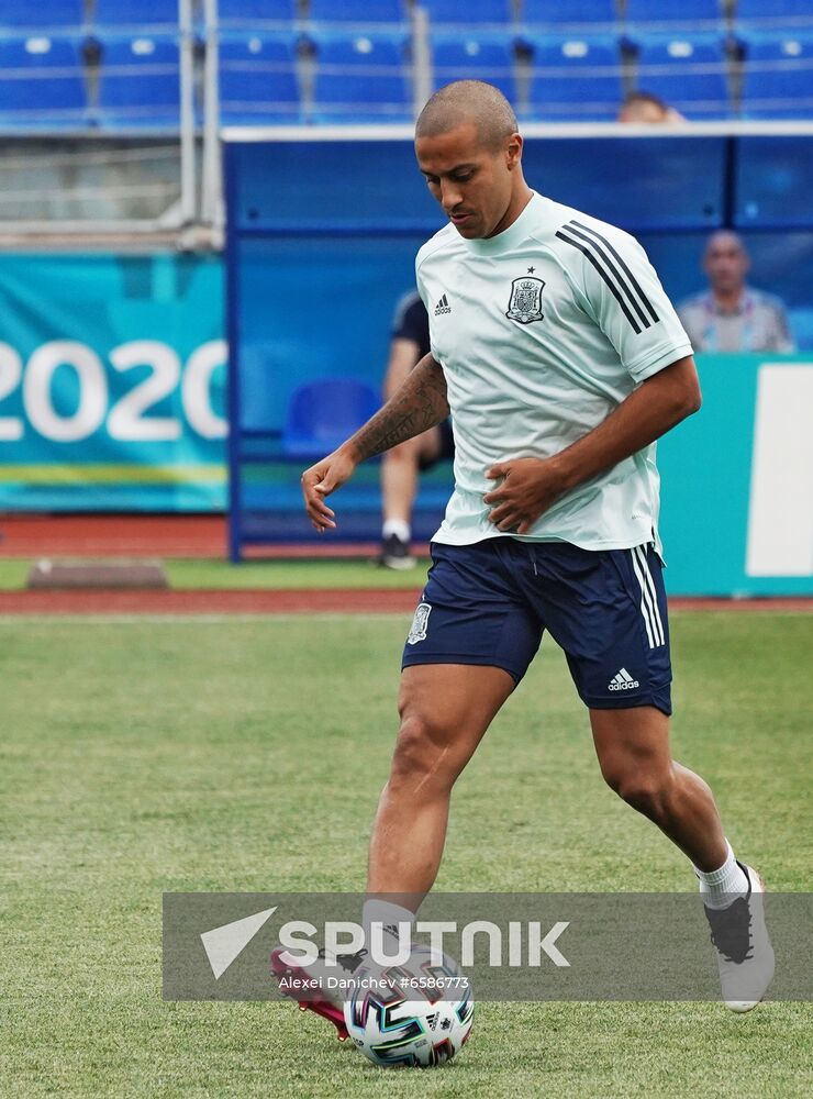 Russia Soccer Euro 2020 Spain Training Session