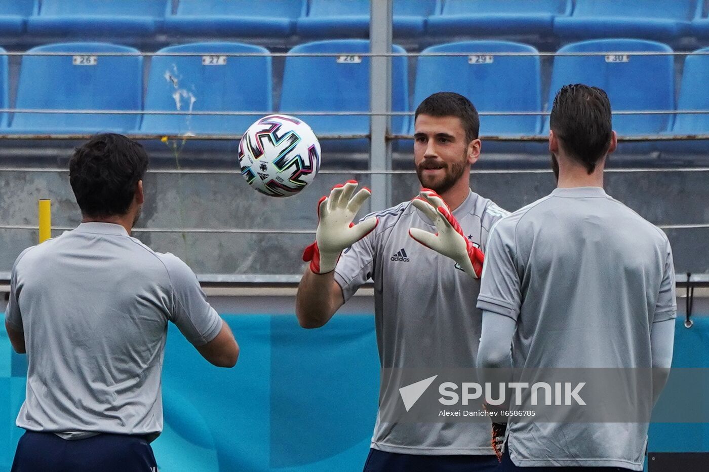 Russia Soccer Euro 2020 Spain Training Session