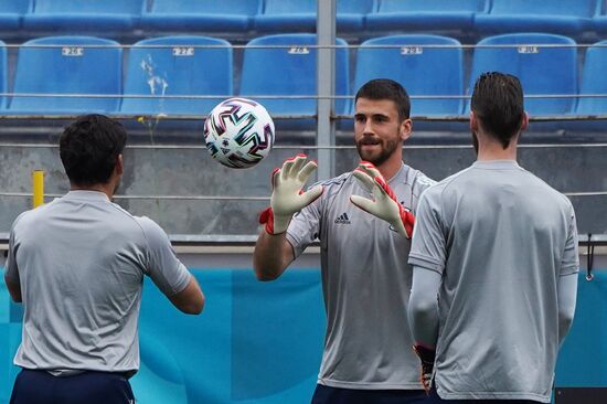 Russia Soccer Euro 2020 Spain Training Session