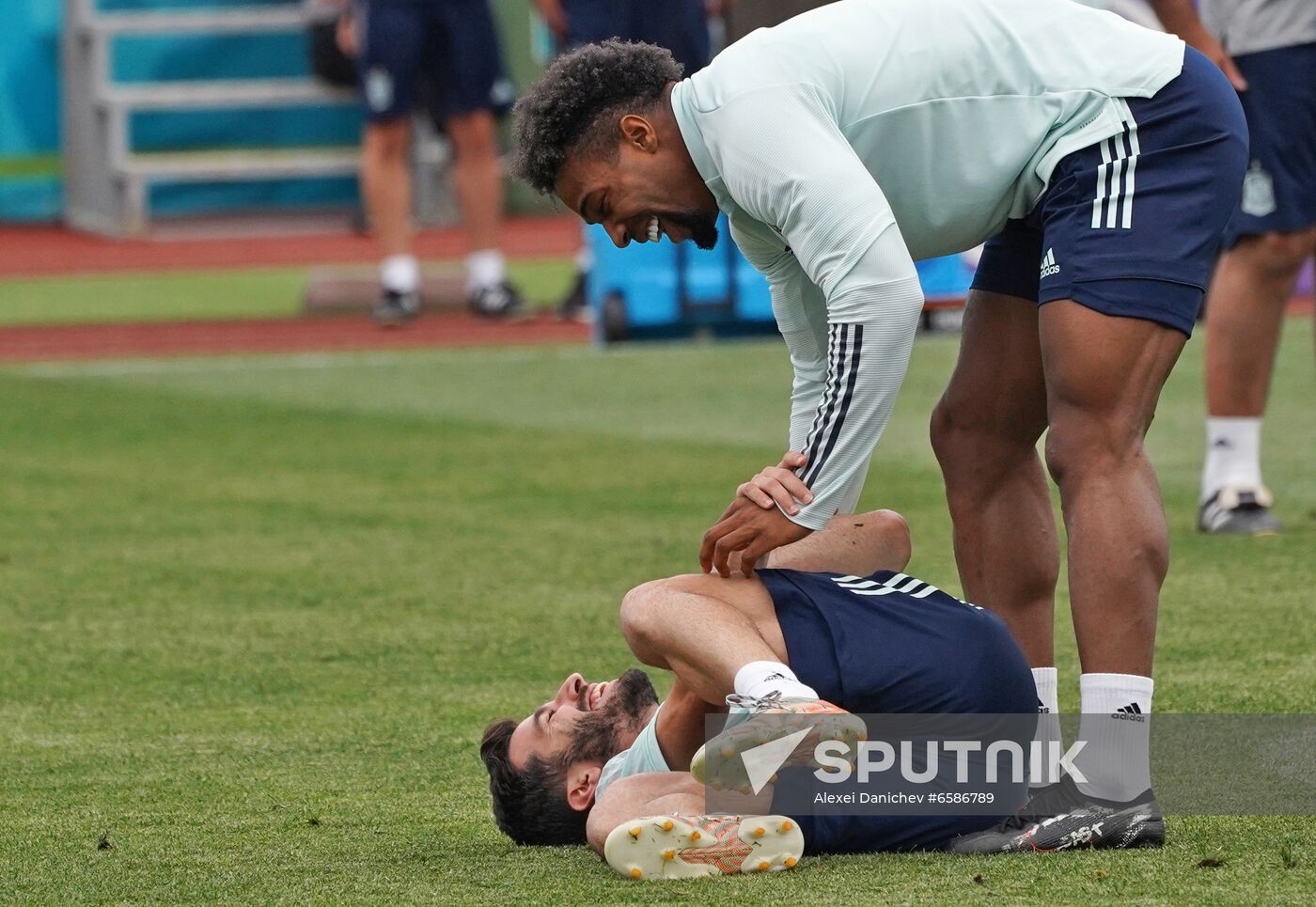 Russia Soccer Euro 2020 Spain Training Session