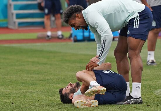 Russia Soccer Euro 2020 Spain Training Session