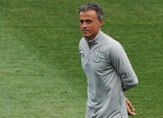 Russia Soccer Euro 2020 Spain Training Session