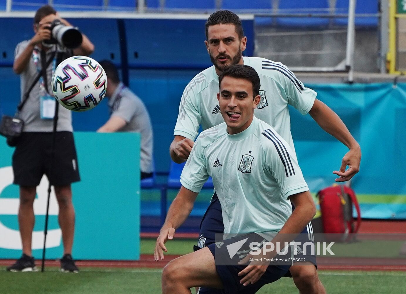 Russia Soccer Euro 2020 Spain Training Session