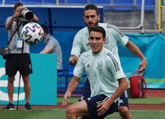 Russia Soccer Euro 2020 Spain Training Session