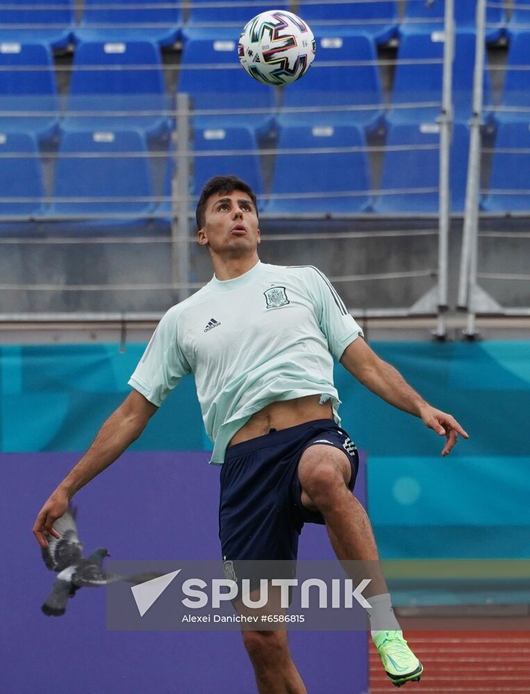 Russia Soccer Euro 2020 Spain Training Session