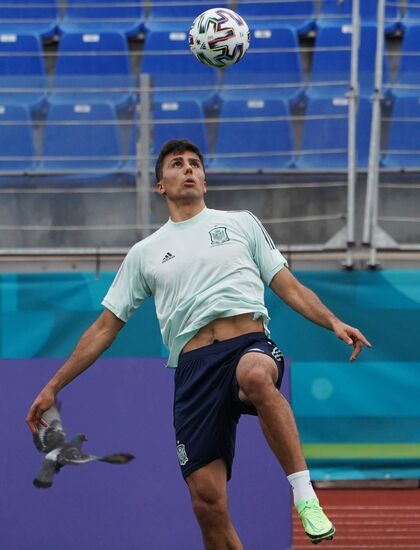 Russia Soccer Euro 2020 Spain Training Session