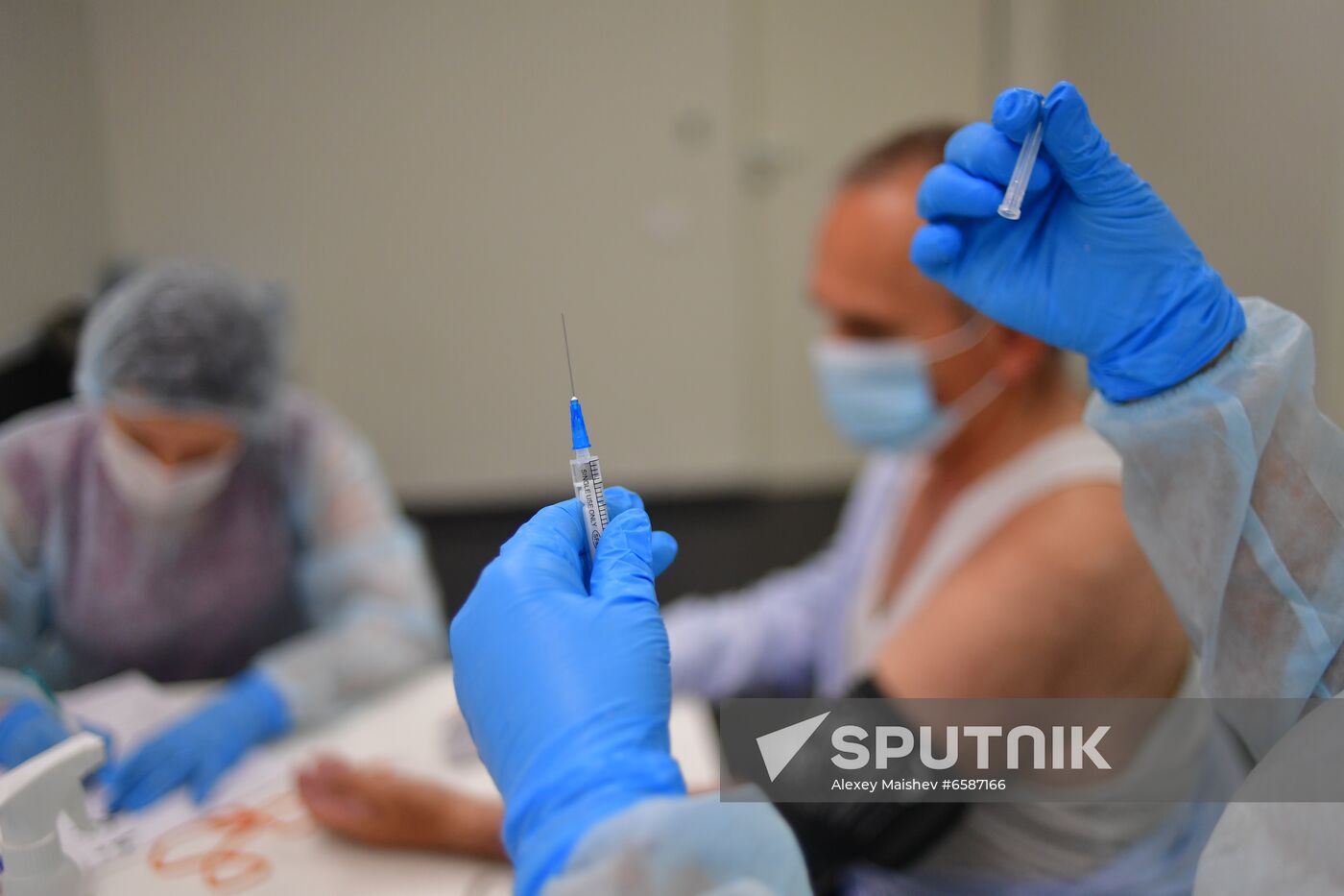 Russia Coronavirus Vaccination