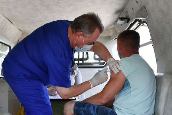Russia Coronavirus Vaccination