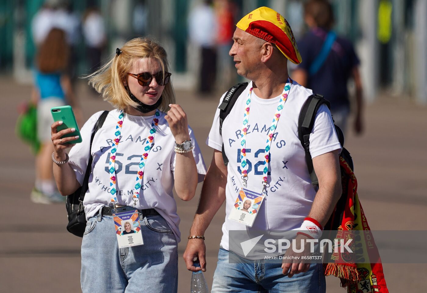 Russia Soccer Euro 2020 Switzerland - Spain