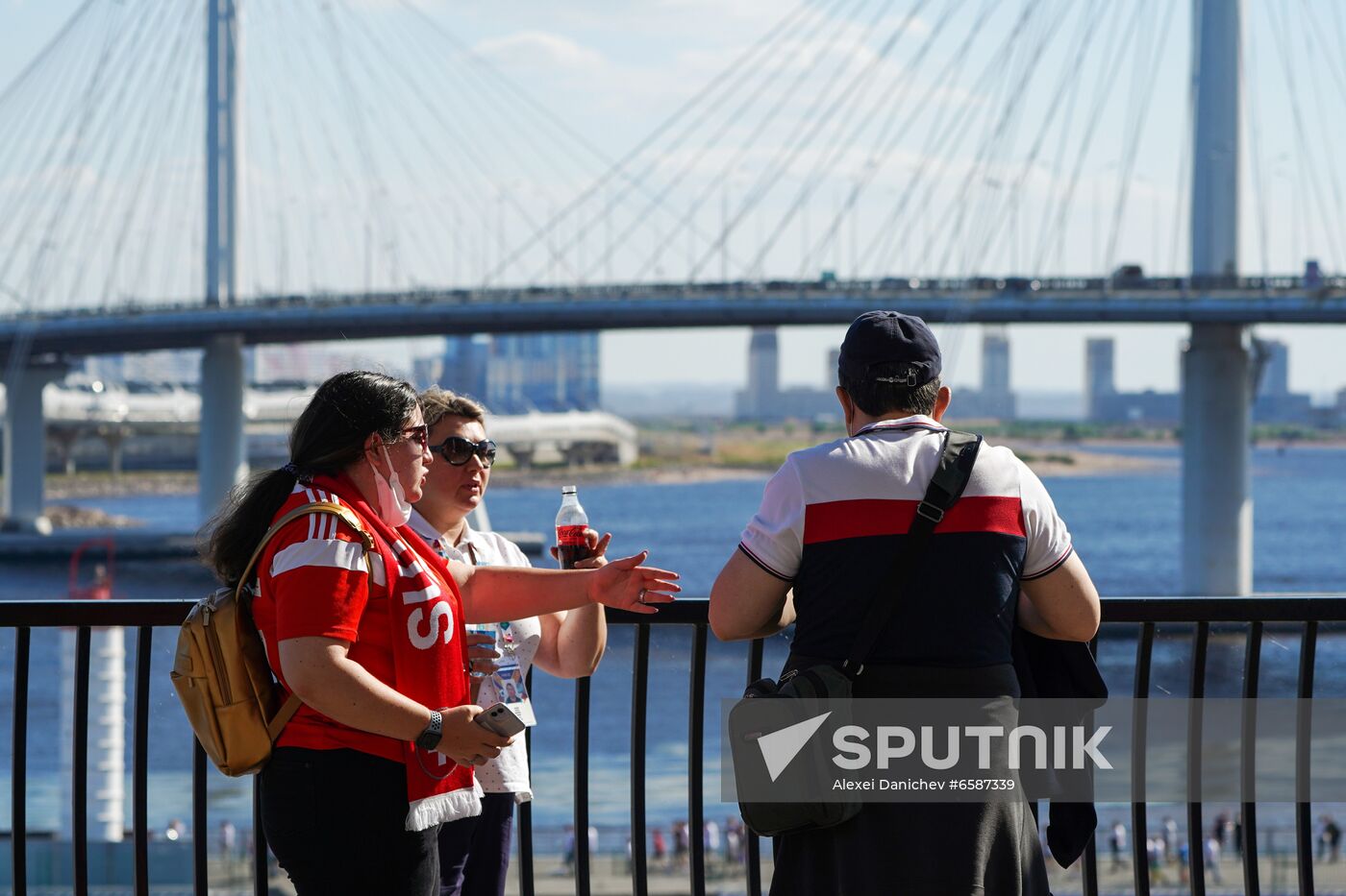 Russia Soccer Euro 2020 Switzerland - Spain