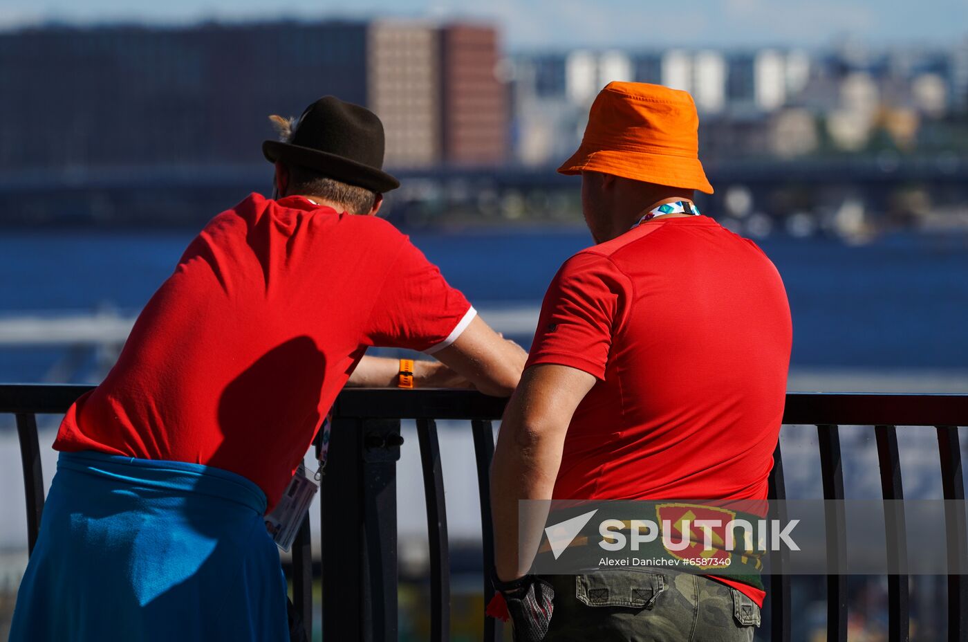 Russia Soccer Euro 2020 Switzerland - Spain