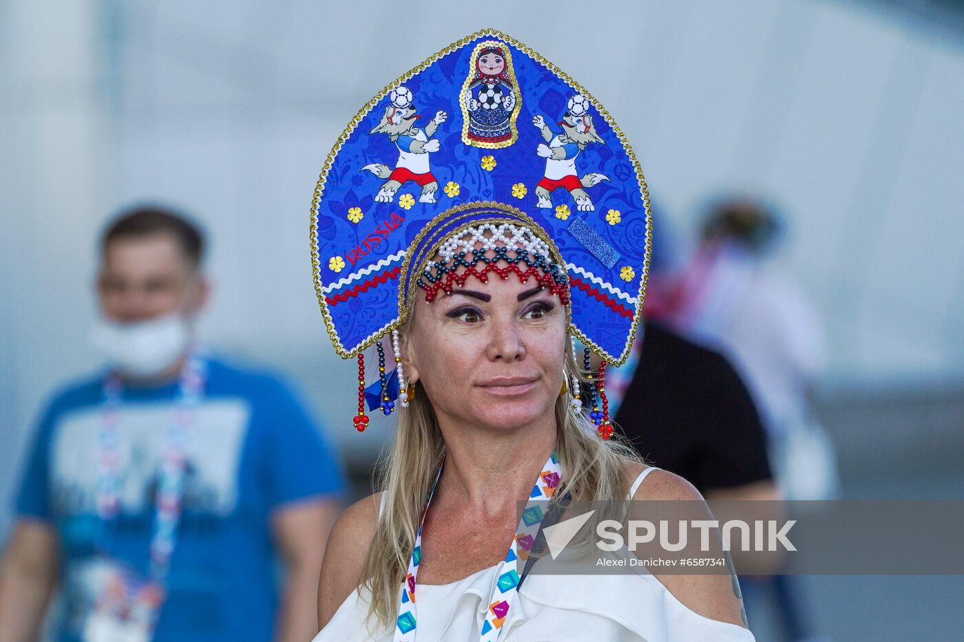 Russia Soccer Euro 2020 Switzerland - Spain