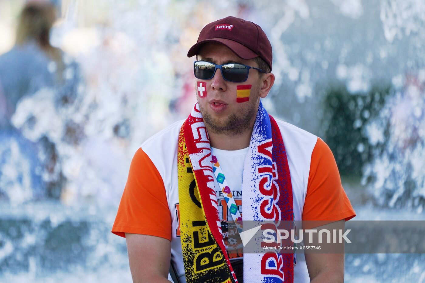 Russia Soccer Euro 2020 Switzerland - Spain