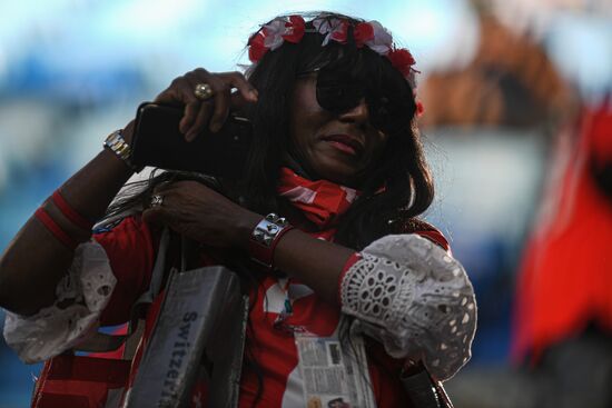 Russia Soccer Euro 2020 Switzerland - Spain