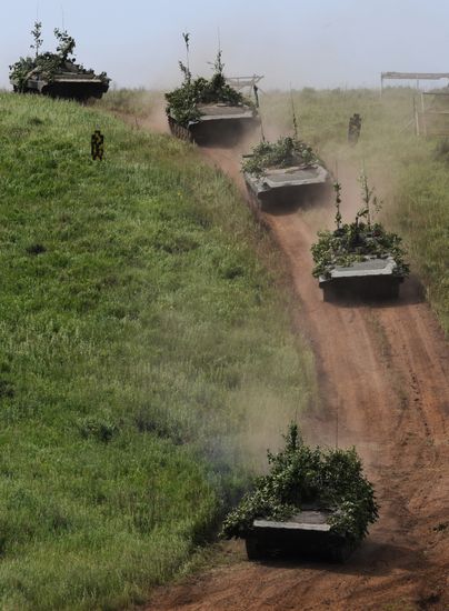 Russia Military Drills