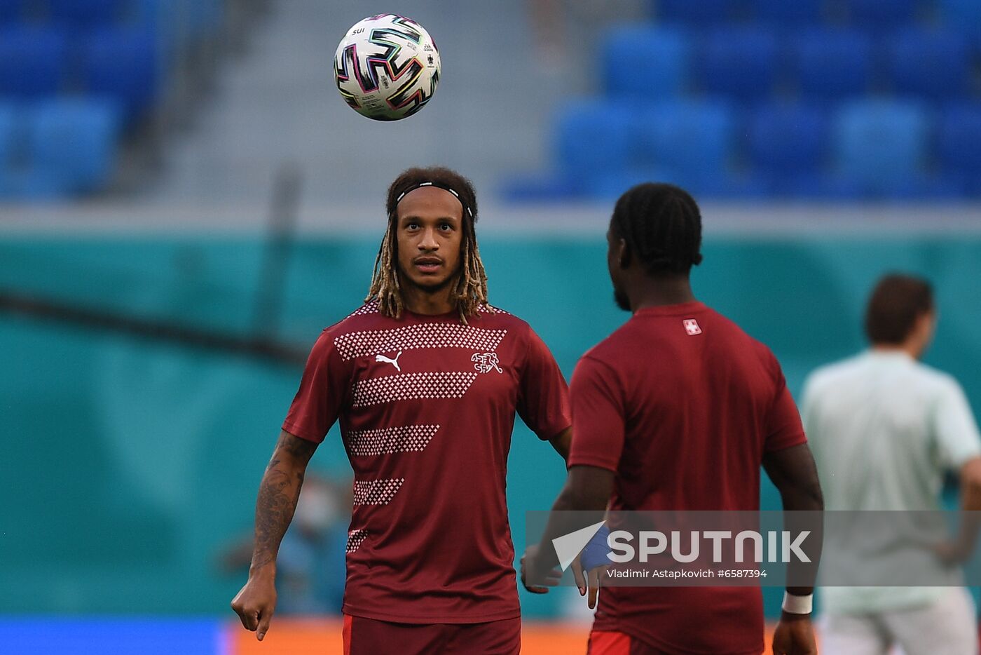 Russia Soccer Euro 2020 Switzerland - Spain