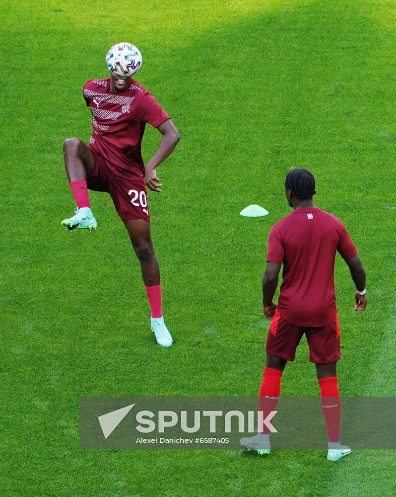 Russia Soccer Euro 2020 Switzerland - Spain