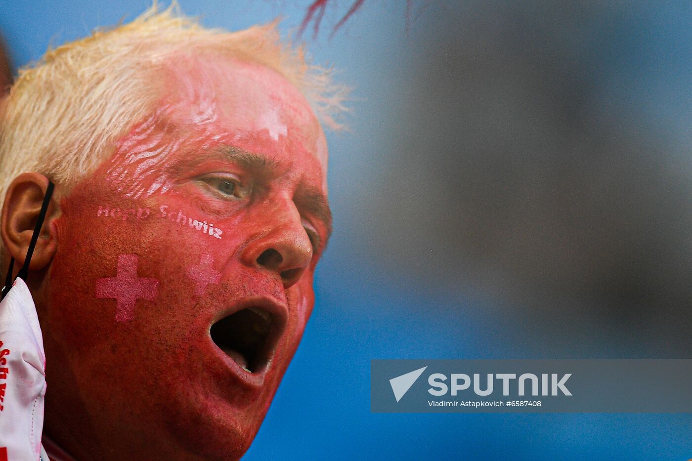 Russia Soccer Euro 2020 Switzerland - Spain