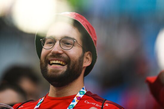 Russia Soccer Euro 2020 Switzerland - Spain