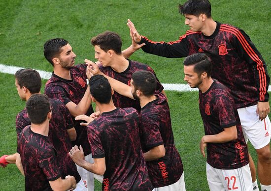 Russia Soccer Euro 2020 Switzerland - Spain