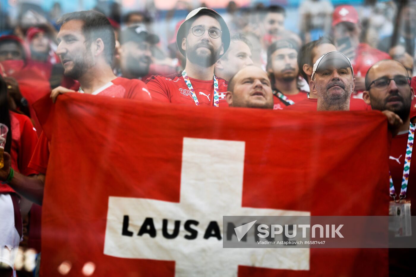 Russia Soccer Euro 2020 Switzerland - Spain