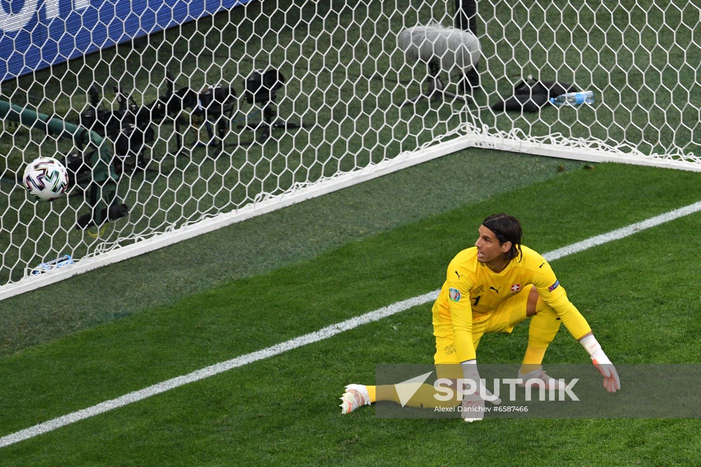 Russia Soccer Euro 2020 Switzerland - Spain