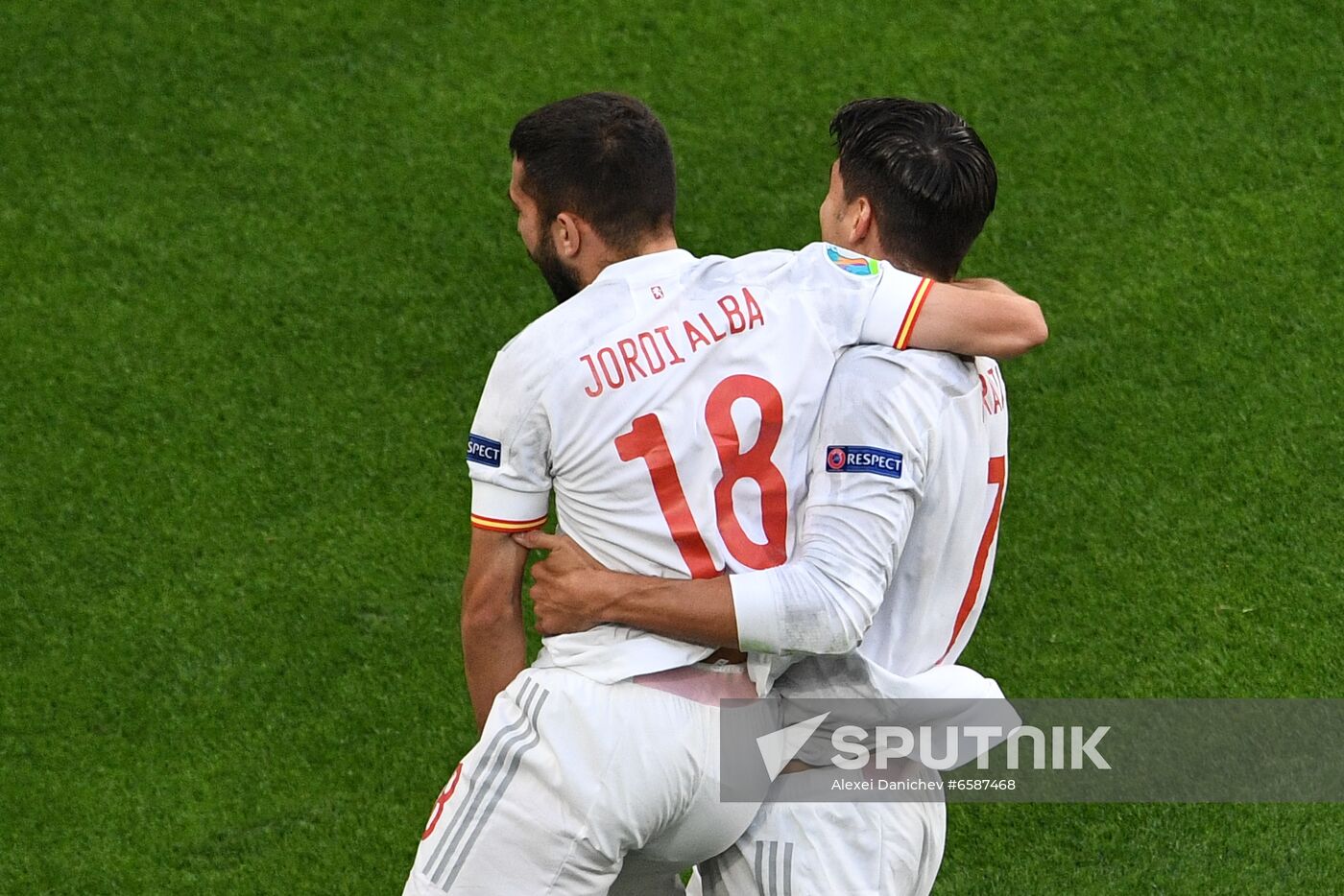 Russia Soccer Euro 2020 Switzerland - Spain