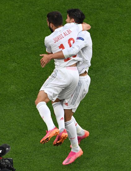 Russia Soccer Euro 2020 Switzerland - Spain