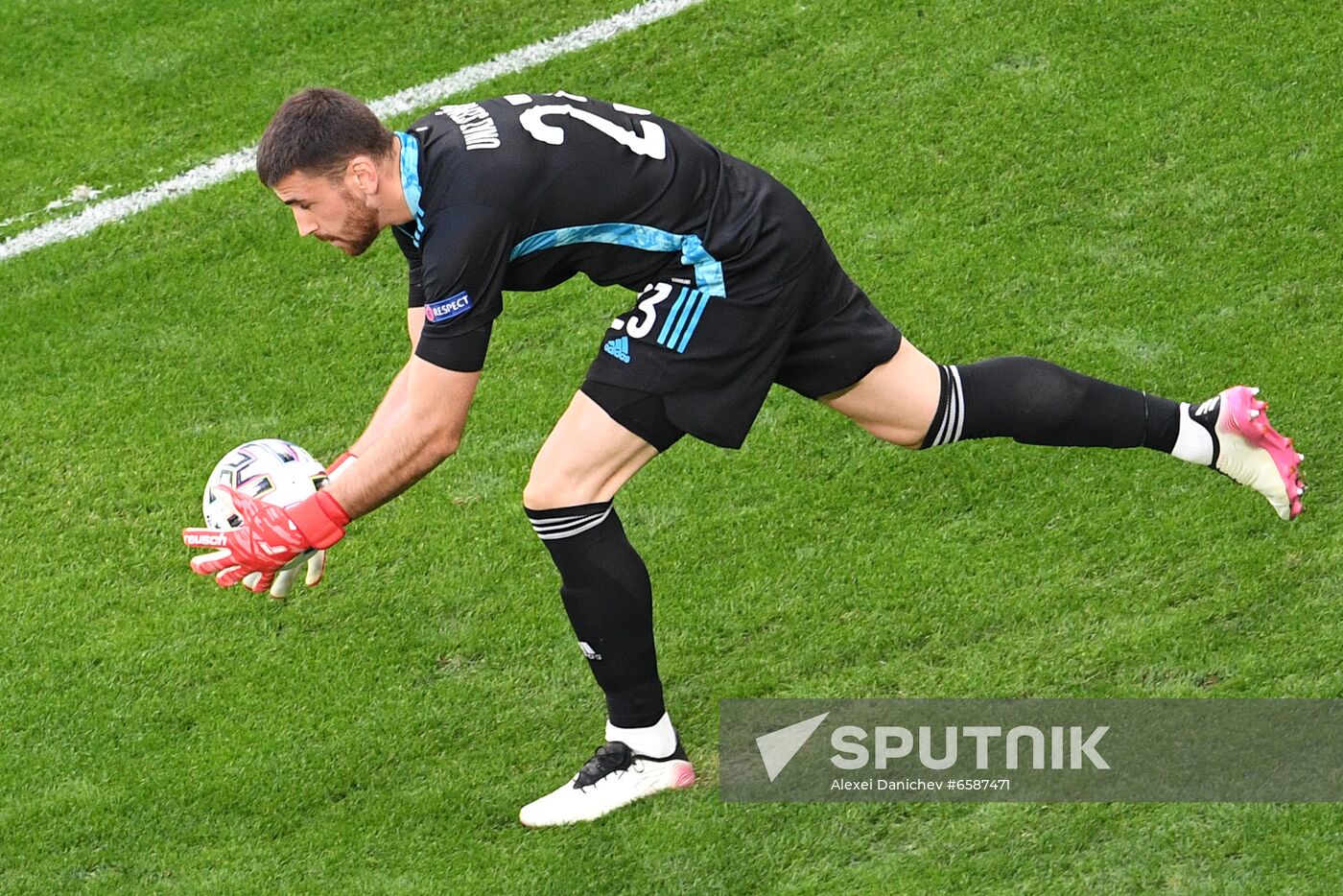 Russia Soccer Euro 2020 Switzerland - Spain